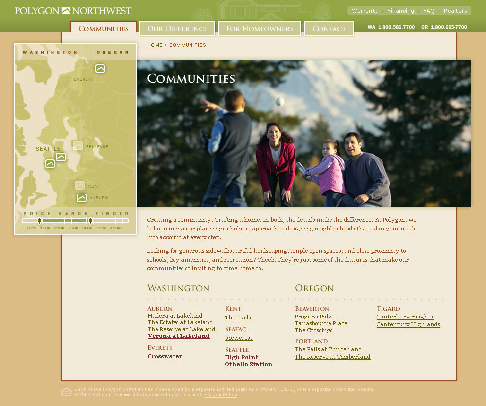 Polygon Northwest - Communities