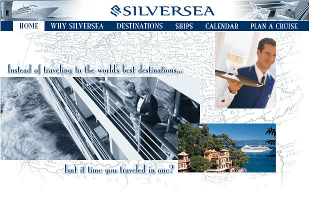 Sliversea website