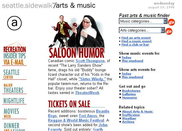 Seattle.Sidewalk.com website